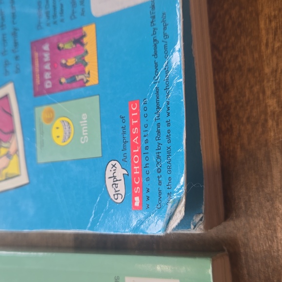 2 Scholastic Graphic Novel Books Smile and Sisters by Raina Telgemeir - Picture 5 of 8